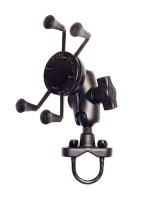 Kit universal para montagem de smartphones em motas